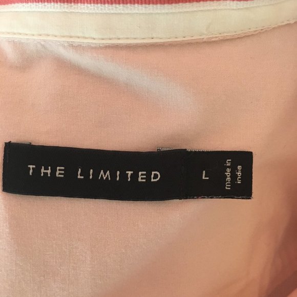 The Limited blouse with white accent cuffs/collar - Picture 3 of 4